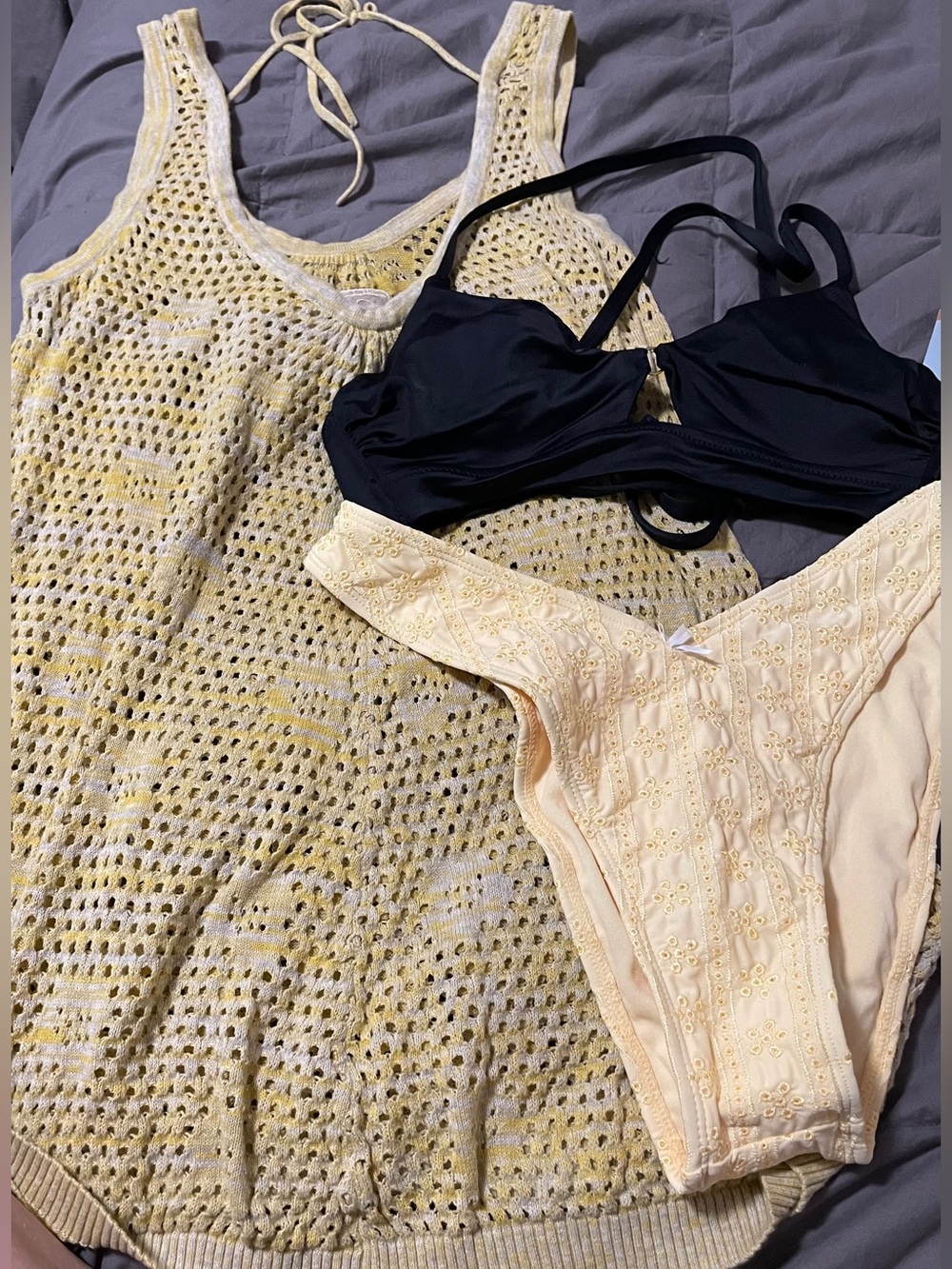 NWT Shade & Shore/Wild Fable Womens bikini swim bathing suit cover up size M/L